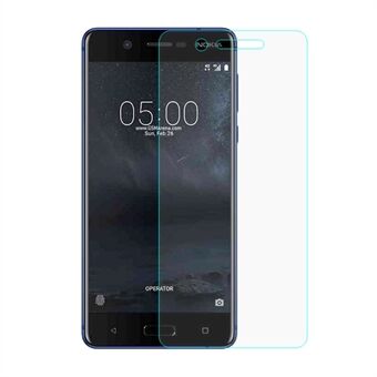 For Nokia 5 Mobile Tempered Glass Screen Protector Film 0.3mm (Arc Edge)