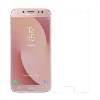 For Samsung Galaxy J7 (2017) EU Version 0.3mm Tempered Glass Screen Protector (Arc Edge)