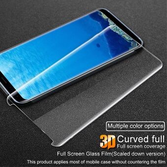 IMAK 3D Curved Full Size Tempered Glass Protector Film for Samsung Galaxy S8 SM-G950