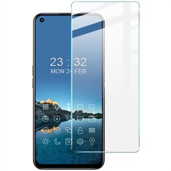 IMAK H Series Tempered Glass Film for Realme 8i/Narzo 50 4G, Anti-explosion Full Glue Phone Screen Protector