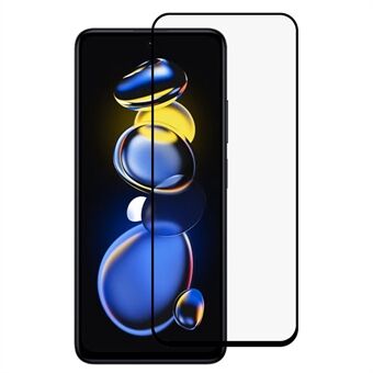 RURIHAI for Xiaomi Redmi Note 11T Pro 5G / Note 11T Pro+ 5G / Poco X4 GT 5G Aluminum-silicon Glass HD Film, 9H Smooth Secondary Hardening 2.5D Full Covering Full Glue Screen Protector