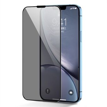JOYROOM JR-P02 Silk Printing Tempered Glass Film for iPhone 14 Pro 6.1 inch, Anti-Spy Full Covering Anti-scratch Explosion-proof Screen Protector