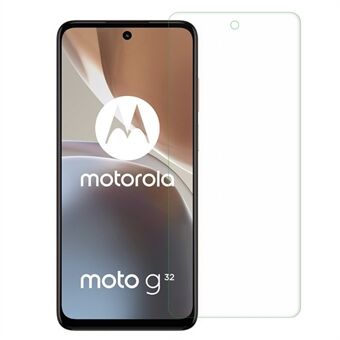 For Motorola Moto G32 4G Abrasion-resistant Screen Protector 0.3mm Arc Edge Smooth Touch Tempered Glass Film