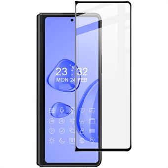 IMAK Pro+ Series for Samsung Galaxy Z Fold4 5G Screen Protector HD Clear 9H Hardness Tempered Glass Full Glue Full Coverage Protective Film