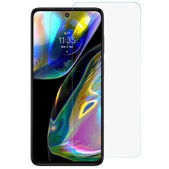 For Motorola Moto G82 5G Ultra Clear High Aluminum-silicon Glass Tempered Glass Film 2.5D Arc Edge Shatter-proof Screen Protector