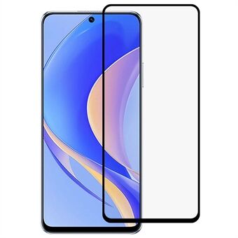 For Huawei nova Y90 4G Full Covering 9D Tempered Glass Film High Transparency Silk Printing Side Glue Screen Protector