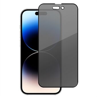 MOMAX Anti-peep Screen Protector for iPhone 14 Pro, 0.3mm Full Cover Shatter-proof High Aluminium-silicon Film