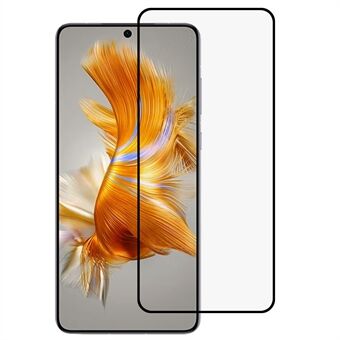 RURIHAI for Huawei Mate 50 4G / Mate 50E 4G Full Glue Secondary Hardening Full Screen Protector 2.5D 0.26mm Shatter-proof HD Clear High Aluminum-silicon Glass Film