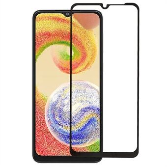 RURIHAI for Samsung Galaxy A04 4G (164.4 x 76.3 x 9.1 mm) / A04s 4G (164.7 x 76.7 x 9.1 mm) 2.5D Arc Edge High Aluminum-silicon Glass Protection Film 0.26mm 9H Secondary Hardening Full Screen Protector