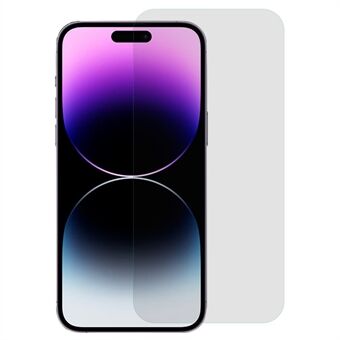 RURIHAI For iPhone 14 Pro Max Fast Adhering 0.26mm Anti-spy High Aluminum-silicon Glass Film Dust-proof Screen Protector