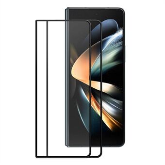 ENKAY HAT PRINCE 2PCS / Set For Samsung Galaxy Z Fold4 5G Full Covering Sensitive Touch Screen Protector 0.26mm 2.5D Anti-scratch Anti-fingerprint Tempered Glass Film