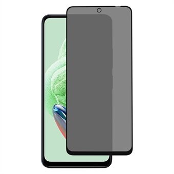 For Xiaomi Redmi Note 12 5G (China) / Note 12 5G (India) / Poco X5 5G Anti-spy Phone Full Screen Protector High Aluminium-silicon Glass Film