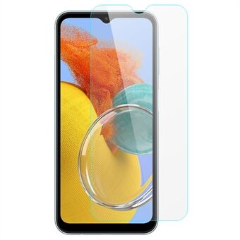 AMORUS For Samsung Galaxy M14 5G Anti-scratch Phone Screen Protector 2.5D Arc Edge HD High Aluminum-silicon Glass Film