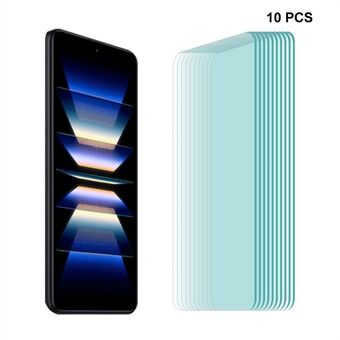 ENKAY HAT PRINCE 10Pcs For Xiaomi Redmi K60 Pro 5G / K60 5G Screen Protector Anti-Fingerprint High Aluminium-silicon Glass 2.5D Arc Film