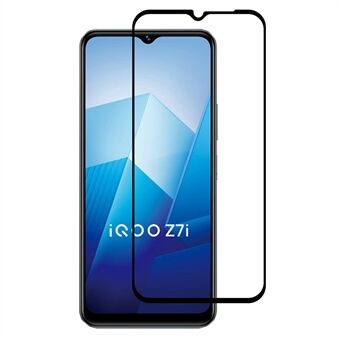 RURIHAI Secondary Hardening Screen Film for vivo iQOO Z7i , 0.26mm 9H 2.5D High Aluminum-silicon Glass Protector