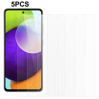 5Pcs / Set for Samsung Galaxy A52 4G / 5G / A52s 5G 2.5D 0.3mm Tempered Glass Film Phone Screen Protector