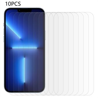 10Pcs / Set For iPhone 13 Pro Screen Protector 2.5D 0.3mm Tempered Glass Protective Phone Screen Film