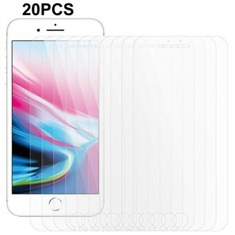 20Pcs / Set For iPhone 7 / 8 / SE (2020) / SE (2022) Screen Protector 0.3mm 2.5D Tempered Glass Screen Film