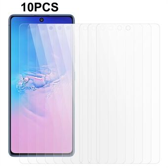 10Pcs / Set for Samsung Galaxy A91 / S10 Lite 0.3mm 2.5D Screen Protector Anti-explosion Tempered Glass Film
