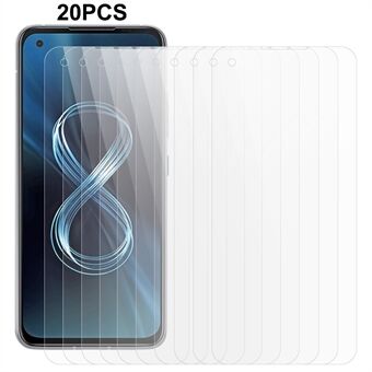 20Pcs / Set For Asus Zenfone 8 Tempered Glass Anti-scratch Screen Protector 0.3mm 2.5D Arc Edge Screen Film