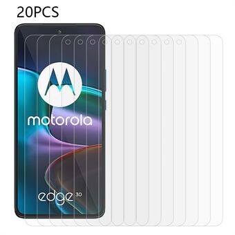 20Pcs / Pack For Motorola Edge 30 5G Tempered Glass Screen Protector 0.3mm 2.5D High Definition Protective Film