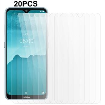20Pcs / Pack Tempered Glass Screen Protector for Nokia 6.2 / 7.2 , 0.3mm 2.5D Anti-Scratch Screen Film