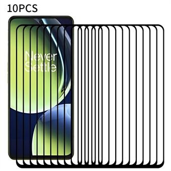 RURIHAI 10Pcs For OnePlus Nord N30 5G Full Cover Screen Protector High Aluminum-silicon Glass Secondary Hardening Clear Film