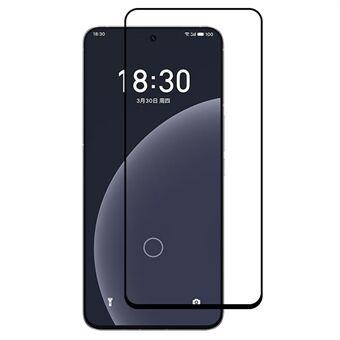 RURIHAI 2.5D Screen Protector for Meizu 20 Pro , Secondary Hardening Full Cover High Aluminum-silicon Glass Film