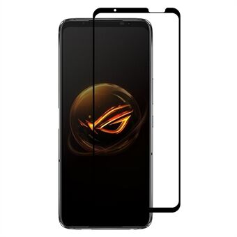 RURIHAI For Asus ROG Phone 7 Pro High Aluminum-silicon Glass Phone Screen Protector Full Glue Secondary Hardening Film