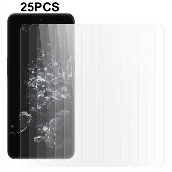 25PCS Shockproof Tempered Glass Film For OnePlus 10T 5G / Ace Pro 5G Clear Phone Screen Protector