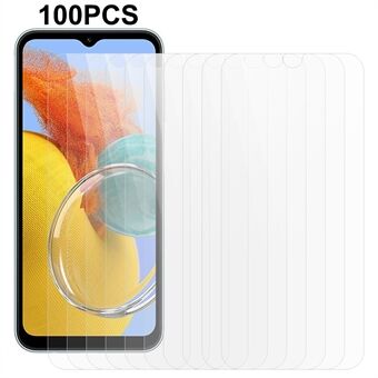 100Pcs For Samsung Galaxy M14 5G Tempered Glass Phone Screen Film Ultra Clear Full Glue Screen Protector