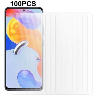100Pcs For Xiaomi Redmi Note 12 Pro 4G / Note 11 Pro 5G (Qualcomm) / 11 Pro 4G (MediaTek) Screen Protector Tempered Glass Phone Film