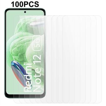 100Pcs For Xiaomi Redmi Note 12 5G (China) / (India) / (Global) / Poco X5 5G Tempered Glass Film HD Screen Protector