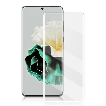 AMORUS for Huawei P60 / P60 Pro Phone Full Screen Protector 3D Curved UV Liquid Tempered Glass HD Clear Film