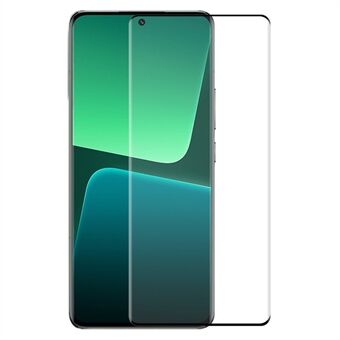 ENKAY HAT PRINCE For Xiaomi 13 Ultra / 13 Pro 5G Side Glue 3D Curved Full Screen Cover Tempered Glass Film