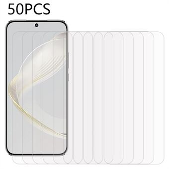 50Pcs For Huawei Nova 11 Tempered Glass Screen Protector High Definition Anti-scratch Phone Screen Film