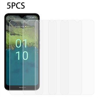 5PCS For Nokia C110 Scratch-Resistant Screen Protector 2.5D Clear Tempered Glass 0.3mm Screen Film