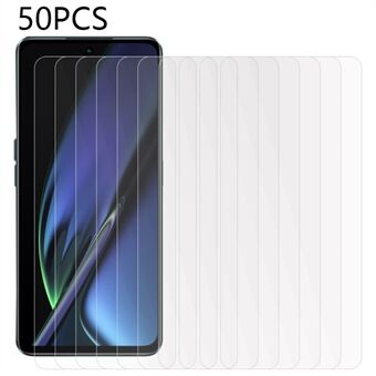50Pcs Tempered Glass Film for Oppo K11x 5G , Full Glue Scratch-resistant Phone Screen Protector