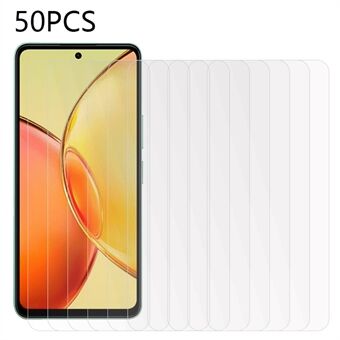 50Pcs For vivo Y36 4G HD Clear Tempered Glass Phone Screen Film Scratch-resistant Super Thin Screen Protector