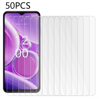 50Pcs Scratch-resistant Tempered Glass Film for Nokia G42 , High Transparency Phone Screen Protector