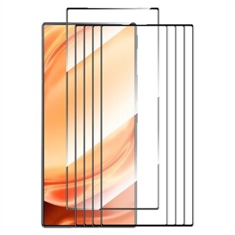 ENKAY HAT PRINCE 5Pcs Silk Printing Clear Film for ZTE nubia Z50 Ultra High Aluminium-silicon Glass 2.5D 9H Screen Protector