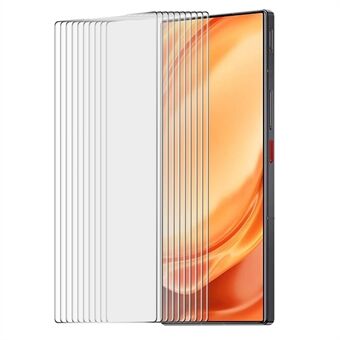 ENKAY HAT PRINCE 10Pcs For ZTE nubia Z50 Ultra 0.26mm Screen Protector 2.5D Arc Edges 9H High Aluminium-silicon Glass Film