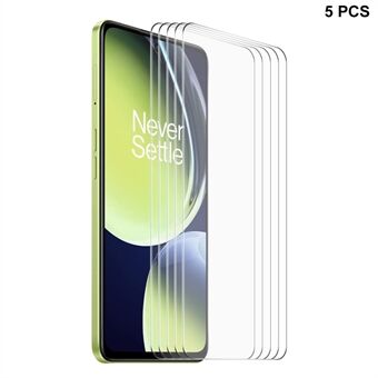 ENKAY HAT PRINCE 5Pcs for OnePlus Nord CE 3 Lite 5G / Nord N30 5G 0.26mm High Aluminium-silicon Glass Film 9H 2.5D Screen Protector