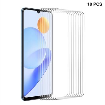 ENKAY HAT PRINCE 10Pcs for Honor Play7T 5G / Play6T 2.5D Screen Protector 0.26mm 9H High Aluminium-silicon Glass Film