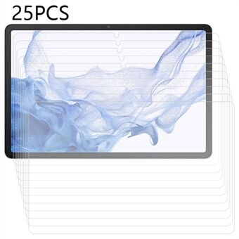 25PCS Screen Protector for Samsung Galaxy Tab S7 / S8 , Tempered Glass Ultra Clear Tablet Screen Film