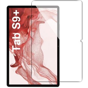 For Samsung Galaxy Tab S9+ / Tab S8+ / Tab S7 FE Arc Edge Tempered Glass Screen Film Tablet Screen Protector