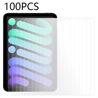 100PCS For iPad mini (2021) Tempered Glass Screen Protector HD Clear Anti-Shatter Film