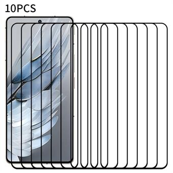RURIHAI 10Pcs For ZTE nubia Z50S Pro 5G HD Clear 2.5D 0.26mm Screen Protector High Aluminum-silicon Glass Secondary Hardening Film