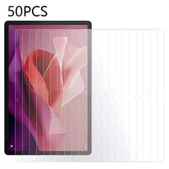 50PCS For Lenovo Tab P12 Tempered Glass Screen Protector Ultra Clear Protective Tablet Screen Film