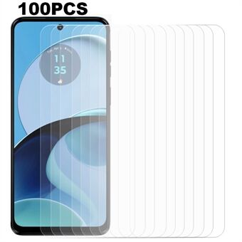100PCS For Motorola Moto G14 4G Anti-scratch Tempered Glass Film HD Clear Screen Protector